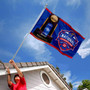 Kansas KU Jayhawks 2022 Basketball National Champions Logo Flag