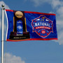 Kansas KU Jayhawks 2022 Basketball National Champions Logo Flag