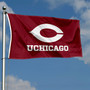 Chicago Maroons Wordmark Flag