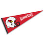 Illinois State Redbirds Helmet Pennant