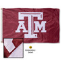 Texas A&M University Nylon Embroidered Flag