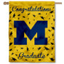 Michigan Wolverines Congratulations Graduate Flag