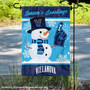 Villanova Wildcats Holiday Winter Snowman Greetings Garden Flag