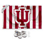 Indiana Hoosiers Banner with Tack Wall Pads