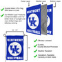 Kentucky Wildcats Volleyball Team Garden Flag