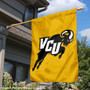 VCU Jumping Ram Logo Banner Flag