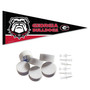 Georgia Bulldogs Bulldog Pennant with Tack Wall Pads