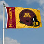 Minnesota Gophers Football Helmet Flag