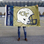 Georgia Tech Yellow Jackets Football Helmet Flag