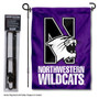 Northwestern Wildcats Garden Flag and Pole Stand