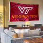 Virginia Tech Hokies Banner Flag with Tack Wall Pads