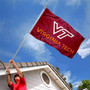 Virginia Tech Hokies Banner Flag with Tack Wall Pads