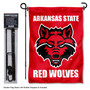 Arkansas State Red Wolves Garden Flag and Pole Stand