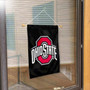 Ohio State Buckeyes Black Window and Wall Banner