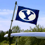 Brigham Young Cougars Boat and Mini Flag