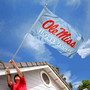 Ole Miss Banner with Tack Wall Pads