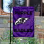 Niagara Purple Eagles Double Sided Garden Flag