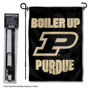 Purdue Boilermakers Boiler Up Garden Flag and Pole Stand