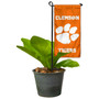 Clemson Tigers Flower Pot Topper Flag