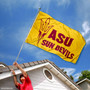 ASU New Logo Gold Flag