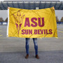 ASU New Logo Gold Flag