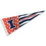 Illinois Fighting Illini Nation USA Stars and Stripes Pennant