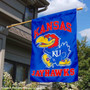 Kansas KU Jayhawks Logo House Flag