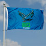 Houston Clear Lake Hawks Flag