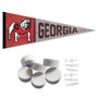 Georgia Bulldogs Retro Pennant with Tack Wall Pads