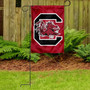 South Carolina Gamecocks Logo Garden Flag and Pole Stand