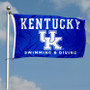 Kentucky UK Wildcats Swimming and Diving Team Flag