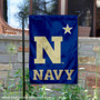 US Navy Midshipmen N Star Garden Flag