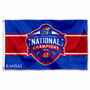 Kansas KU Jayhawks 2022 Basketball National Champions Flag