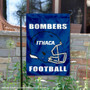 Ithaca College Helmet Yard Flag