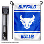 Buffalo Bulls Garden Flag and Pole Stand Holder