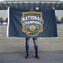 Quinnipiac Bobcats 2023 Hockey National Championship Flag