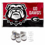Georgia Bulldogs Go Dawgs Banner with Tack Wall Pads