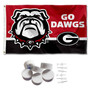 Georgia Bulldogs Go Dawgs Banner with Tack Wall Pads