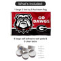 Georgia Bulldogs Go Dawgs Banner with Tack Wall Pads