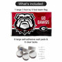 Georgia Bulldogs Go Dawgs Banner with Tack Wall Pads