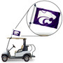 Kansas State Wildcats Golf Cart Flag Pole and Holder Mount