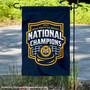 Quinnipiac Bobcats 2023 Hockey National Champions Yard Flag