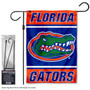 Florida UF Gators Logo Garden Flag and Pole Stand