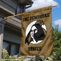 UNC Pembroke Braves Logo Double Sided House Flag