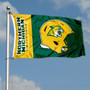 Northern Michigan Wildcats Football Helmet Flag