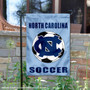 North Carolina Tar Heels Soccer Yard Flag