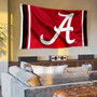 Alabama Crimson Tide Jersey Stripes Flag