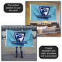 Upper Iowa Peacocks Wordmark Flag
