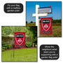 Ohio State University Go Buckeyes Shield Garden Flag
