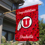 Utah Utes Congratulations Graduate Flag